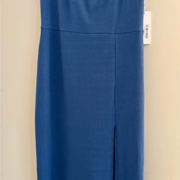 Reformation Cassi Blue Midi Dress NWT - Picture 7 of 12